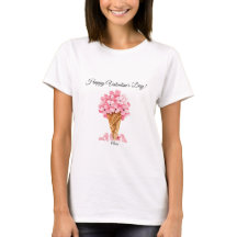 Rosa Hydrangeas Valentiness T-Shirt