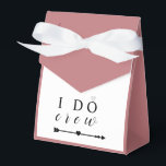 Rosa I Do Crew Bachelorette Party Presentaskar<br><div class="desc">Ställ in platsen för ditt "I Do Crew"-parti med de här personlig party-förnödenheterna som gör underbara bachelorette-partis favörer!</div>