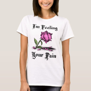 Rosa i förtvivlan Kvinnors T Shirt