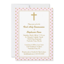 Rosa i gemenskapen med Guld Polka dots