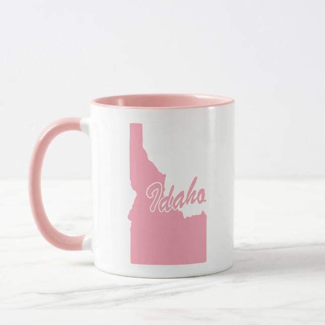 Rosa i Idaho Shape Mugg (Vänster)