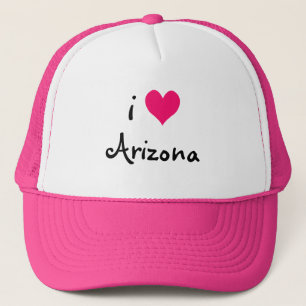 Rosa I Kärlek Arizona Hat Keps