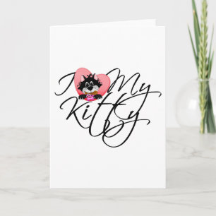 Rosa I Kärlek Mina Kattunge Tshirts och gåvor Kort