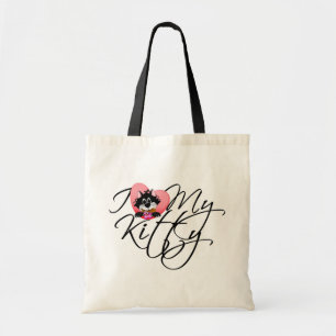 Rosa I Kärlek Mina Kattunge Tshirts och gåvor Tygkasse