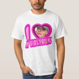 Rosa I Kärlek My Girlkompis Photo Personlig T Shirt