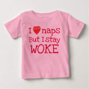 Rosa I Kärlek Naps, men jag stannar här T Shirt