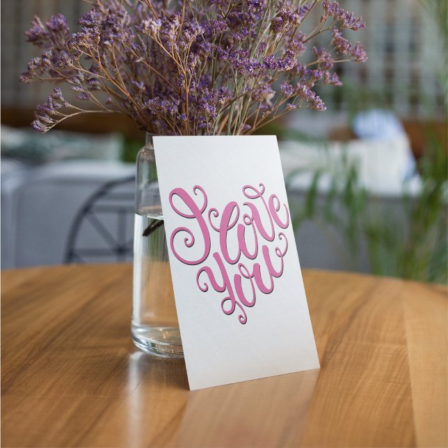 Rosa I Kärlek You Inbjudningar (Skapare uppladdad)