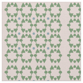  rosa i mitten av århundradet, mönstrad grönt tyg