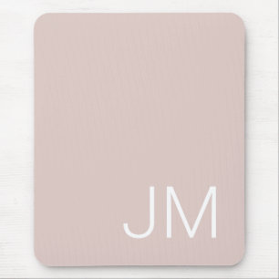  Rosa i Monogrammed Initialer Musmatta