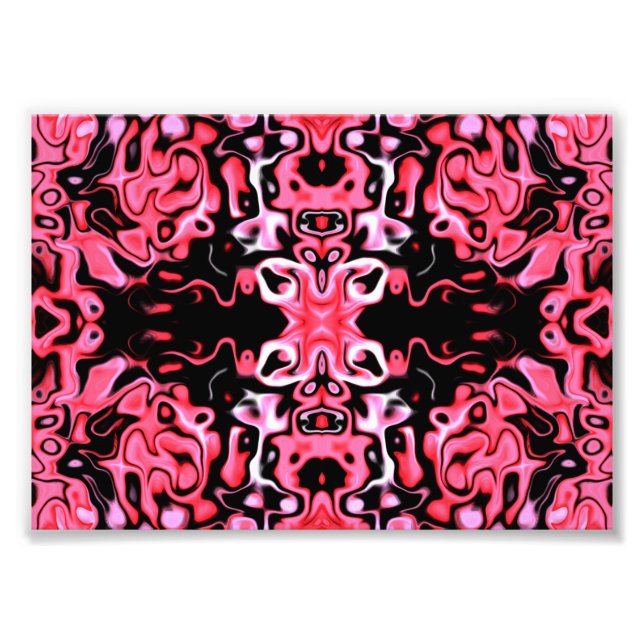 Rosa i mörkret fototryck (Framsidan)