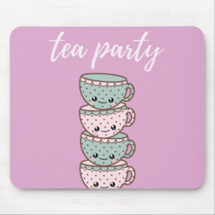 Rosa i Tea Party Tekopp Musmatta