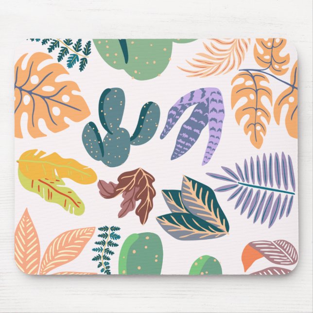 Rosa i tropiska trädgårdar - bakgrund Färgfull som Musmatta (Framsidan)