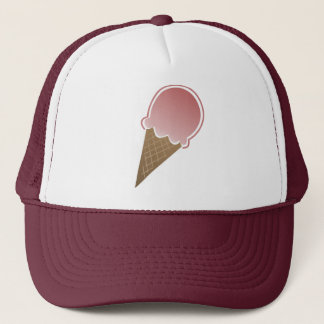 Rosa Ice Cream Cone Keps