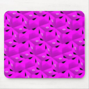 Rosa Ice Fractal Mousepad Musmatta
