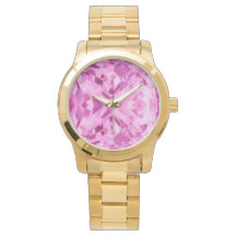 Rosa Ice Guld Bracelet Watch