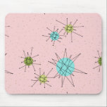 Rosa Iconic atom- Starbursts Mousepad Musmatta<br><div class="desc">Detta rosa Iconic atom- Starbursts Mousepad mönster presenterar iconic atom- starbursts. Det är höger! Old school, första färgad bakgrund för damen rosor med guld- stänk är den perfekta bakgrunden för den vibrerande turkosen, rogivande selleri, och den kitschy peargröntfärgaden cirklar. Fläckarna av färg förläggas sporadically i olikt storleksanpassar med att överdra...</div>