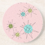 Rosa Iconic atom- Starbursts sandstenkustfartyg Underlägg Sandsten<br><div class="desc">Detta rosa Iconic atom- mönster för den Starbursts sandstenkustfartyget presenterar iconic atom- starbursts. Det är höger! Old school, första färgad bakgrund för damen rosor med guld- stänk är den perfekta bakgrunden för den vibrerande turkosen, rogivande selleri, och den kitschy peargröntfärgaden cirklar. Fläckarna av färg förläggas sporadically i olikt storleksanpassar med...</div>