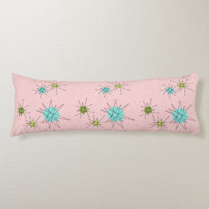 Rosa Iconic Atomic Starbursts Body Pillow Kroppskudde