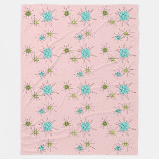 Rosa Iconic Atomic Starbursts Fleece Blanket