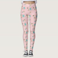 Rosa Iconic Atomic Starbursts Leggings