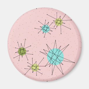 Rosa Iconic Atomic Starbursts Magnet