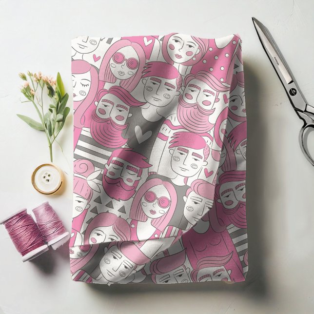 Rosa-ID494 i Ansikte, centrala  Tyg (Skapare uppladdad)