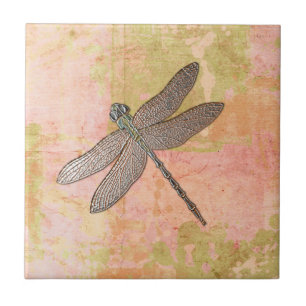 Rosa Impressions Dragonfly Kakelplatta