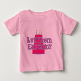 Rosa Infant T-shirt W/Tutu "Let them cake"
