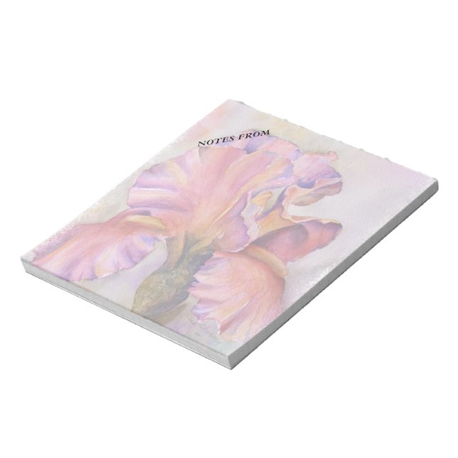 ROSA IRIS ANPASSADE NOTE PAD ANTECKNINGSBLOCK (Roterad)