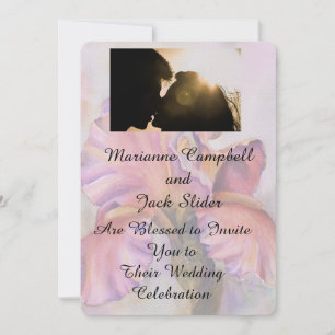 ROSA IRIS ANPASSADE WEDING INVICATION INBJUDNINGAR