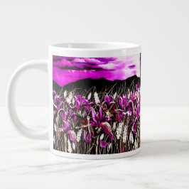 Rosa Iris Storm Fält Mugg Jumbo Mugg