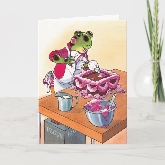 Rosa isläggning kort (Framsida)