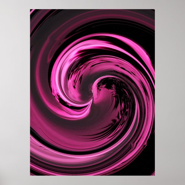 Rosa Island Wave Poster (Framsidan)