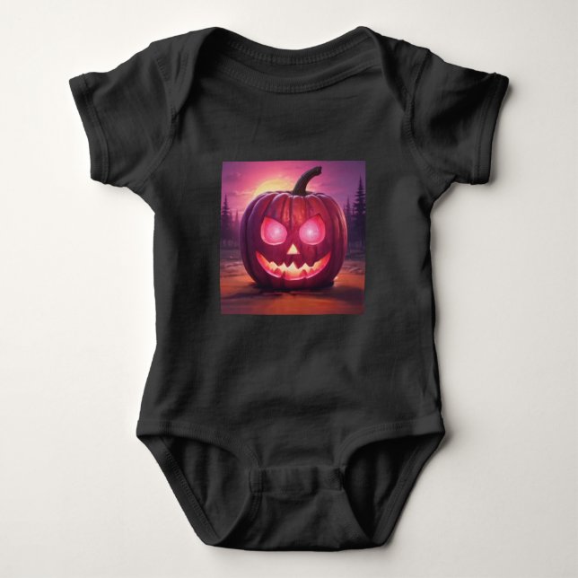 Rosa Jack-o'-lantern T Shirt (Framsida)