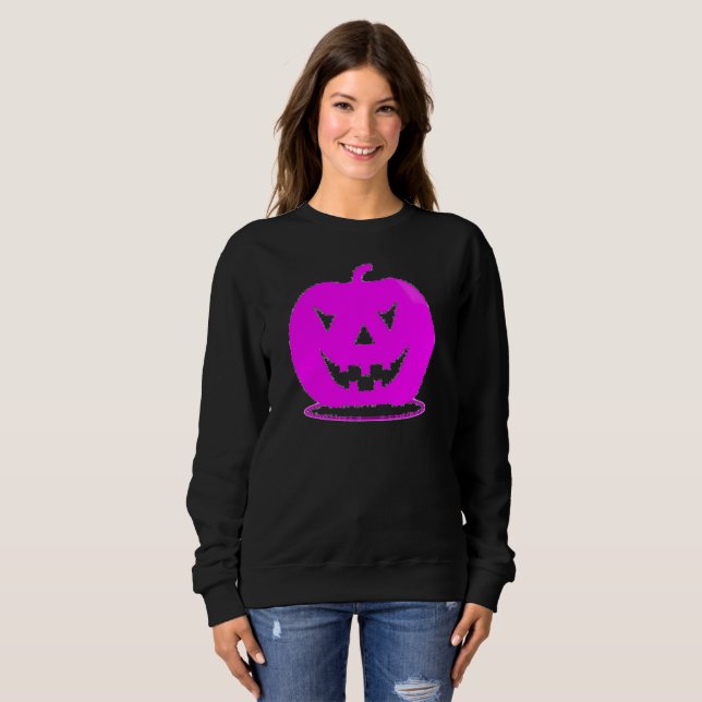 Rosa Jack o'lantern Halloween Thunder_Cove T-shirt (Hel framsida)
