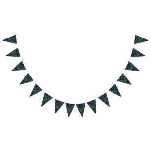 Rosa jaktTartan för skotsk klan Vimplar