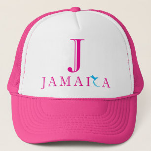 Rosa Jamaica Truckerkeps