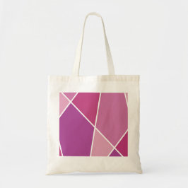 Rosa JanaiCreates Färgkollektion Canvas Tote Bag Tygkasse