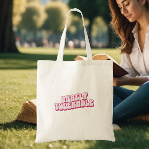 rosa Jane Austen inspirerade Bok Tygkasse