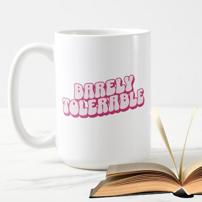 rosa Jane Austen inspirerades av "knappt tolerabel Kaffemugg (Skapare uppladdad)