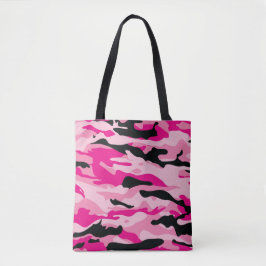 Rosa Jane Military Camouflage Firande Party Tygkasse