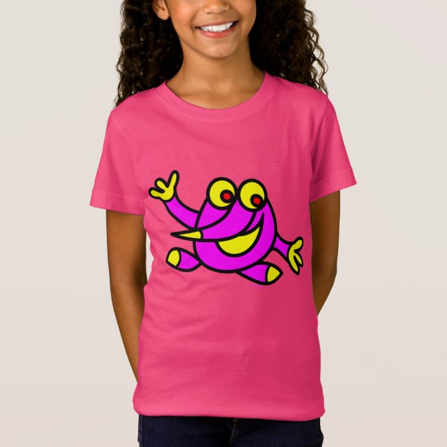 rosa jango mode skapelse skjorta t shirt (Framsida)