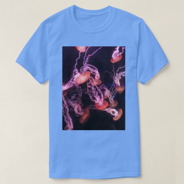 Rosa Jellyfish T Shirt (Design framsida)