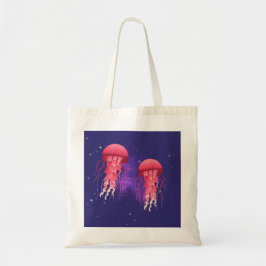 Rosa Jellyfish Tygkasse