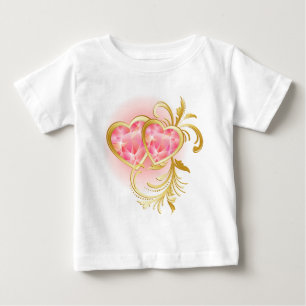 Rosa Jewel Hearts T Shirt