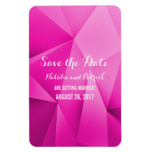 Rosa Jewel Tones Save Date Flexi Magnet