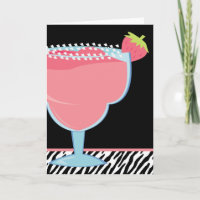 Rosa jordgubbemargaritadrink