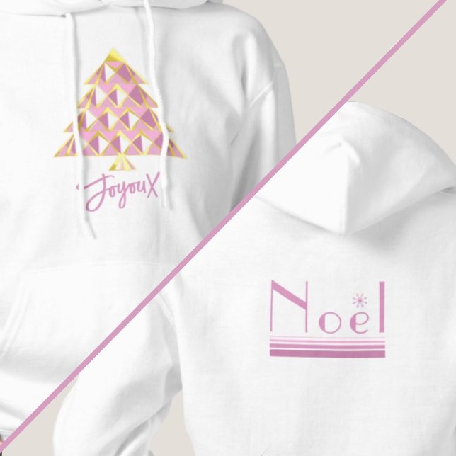 Rosa Joyoux Noel jultröja T Shirt (Skapare uppladdad)
