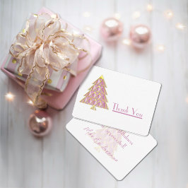 Rosa Joyoux Noel - tackkort Tack Kort