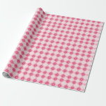 ROSA judisk Hanukkah Chanukah Bat mitzvah Bröllop Presentpapper<br><div class="desc">Låt oss bli färglös! Lägg till lite rosa till firandet!</div>